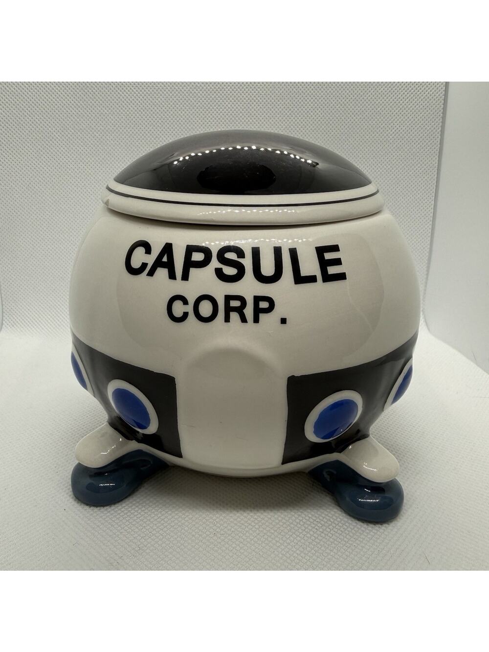 Dragon Ball Z Capsule Corp 3D Mug ABYstyle Capsule Spaceship DBZ With Lid RARE